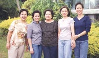 Nina, Nancy, Shirley, Connie and Cristina